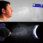 RightCare Protective Full Face Shield, Reusable with Anti-Fog Coating and Elastic Head Strap