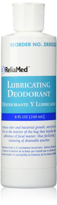 Ostomy Lubricating Deodorant 8 oz One count
