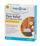 TheraCare Maximum Strength Pain Relief 4% Lidocaine Patch, White 51083644 61362137