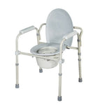 Invacare 9630-4 All-In-One Steel Commode, 1 Each