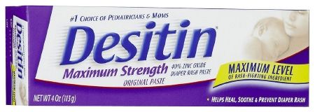 Desitin Maximum Strength Diaper Rash Treatment 4 oz. Tube Scented Cream 94240737