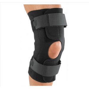 Reddie Brace Hinged Knee Brace, Wraparound/Hook and Loop Straps - S, 15.5" - 18", Left or Right Knee 26921126