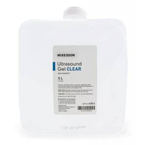 McKesson Ultrasound Gel Ultrasound and Laser Transmission 5 Liter Cubitainer, 1 Count