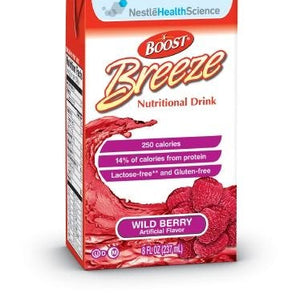 Boost Kid Essentials Breeze Nutritional Supplement Drink Wild Berry 8 fl oz Carton - 1 Each