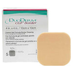 DuoDerm CGF Hydrocolloid Square Dressing with Adhesive Border - 4