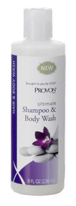 Provon Shampoo and Body Wash 8 oz. Squeeze Bottle Herbal Scent, Case of 48