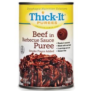 Thick-It Puree 15 oz. Can Beef in BBQ Sauce Ready to Use Puree 1 Count