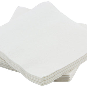 McKesson Washcloth 13 X 13 Inch, White, Disposable, Case of 500