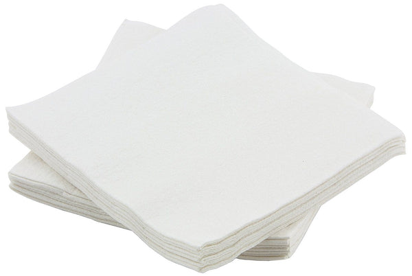 McKesson Washcloth 13 X 13 Inch, White, Disposable, Case of 500