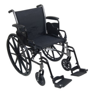 McKesson 146-K318DDA-SF Lightweight Wheelchair, 1 Count 81504307