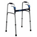 Drive Medical Deluxe Trigger Release Folding Walker: 1 Count, Blue (Frame), 350 lbs