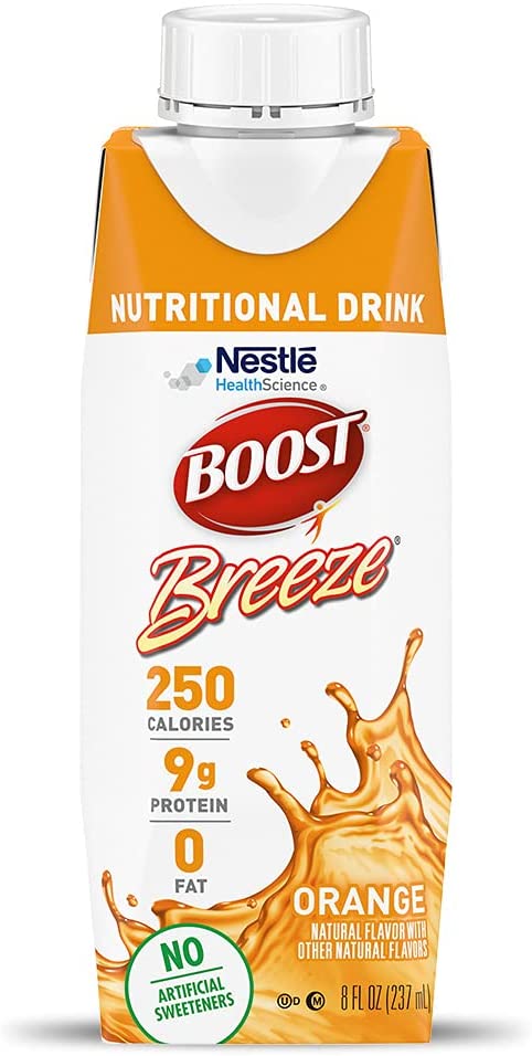Nestle Boost Breeze Nutritional Drink, 8 fl oz. Cartons