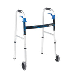 Drive Medical Deluxe Trigger Release Folding Walker with 5
