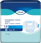 TENA Complete +Care Ultra Incontinence Brief, Moderate Absorbency, Unisex 40106679 94175647