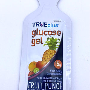 TRUEplus Glucose Gel Packet 15 g Fruit Punch One count 39465557