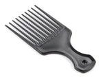 McKesson Mini Hair Pick 5.3 Inch Black Polypropylene, 1 Count 82807473