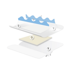 Abena 1965 Foam Dressing, Case of 100