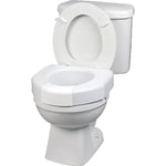 Maddak F725790000 Basic Open Front Elevated Toilet Seat, 1 Each