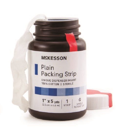 McKesson 6159320 Packing Strip, 1 Count