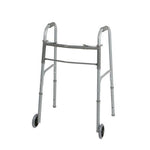 Medline Two-Button Folding Walkers with 5