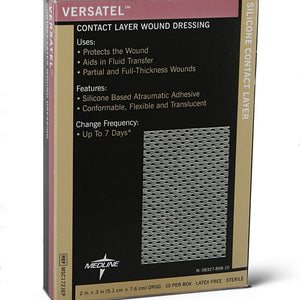 Versatel Contact Layer Dressings Case of 50