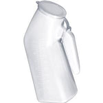 Drive Medical Male White Urinal with Cap 18299894