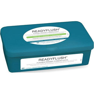 Medline ReadyFlush JR Biodegradable Flushable Wipes -Case of 960: 960 Count 17485856