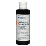 McKesson Hydrogen Peroxide 4 oz. Solution, 3%, Case of 24