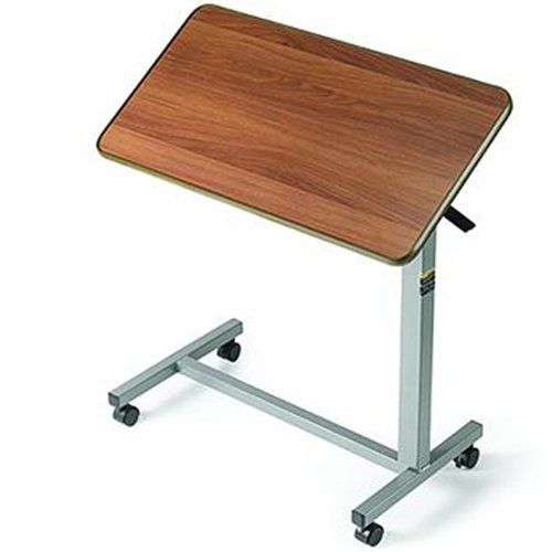 Invacare Tilt-Top Overbed Table 30 Inch L x 15 Inch W x 3/4 Inch D