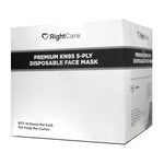 RightCare KN95 Protective Face Mask, 99% Filter Efficiency, 5-Ply Mask 72718825
