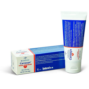 Carrasyn Hydrogel Wound Dressing with Acemannan Hydrogel 3 oz Tube