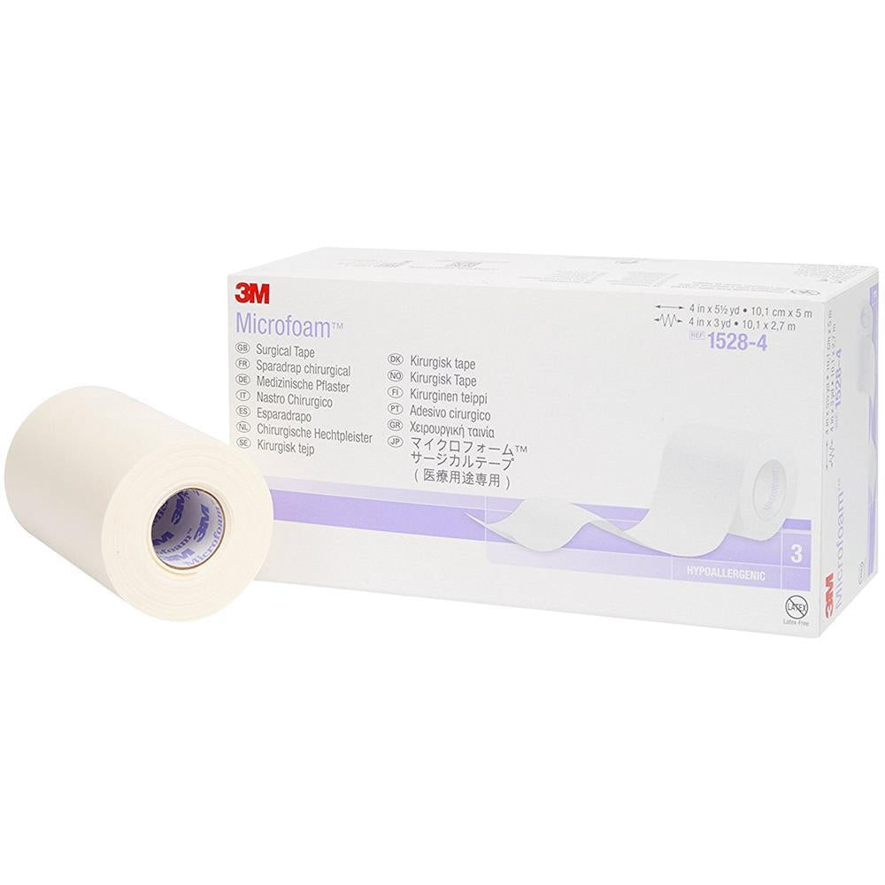 3M 1528-4 Medical Tape, Case of 18