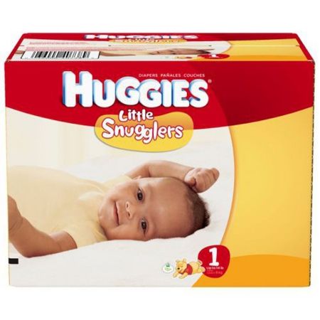 Huggies Little Snugglers Baby Diapers, Newborn