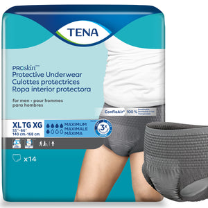 TENA ProSkin Incontinence Underwear for Men with Maximum Absorbency 45653262