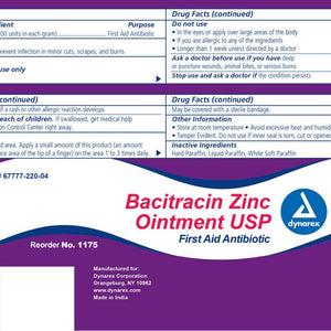 Dynarex 1175 First Aid Antibiotic Cream, 1 Count