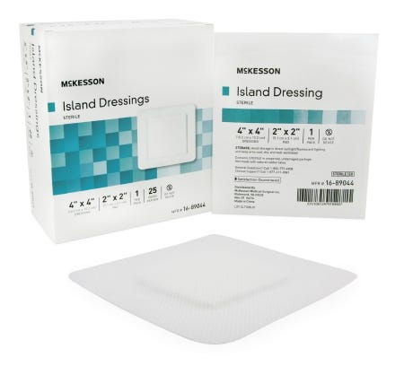 McKesson 1689044 Adhesive Dressing, 1 Count