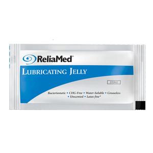 ReliaMed Lubricating Jelly 5g Foil Packets Sterile Box of 72