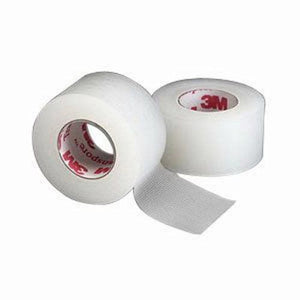 3m Transpore Hypoallergenic Surgical Tape: 1" x 10", 12 Count, Latex-Free, Non-Sterile White