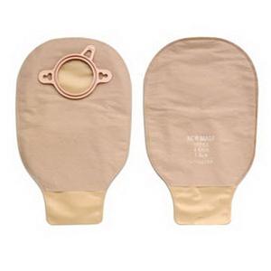 New Image 2-Piece Drainable Mini Ostomy Pouch - 2-Sided Comfort Panel, Precut, Clamp Closure, 1-3/4", Beige, Box of 10 55503541