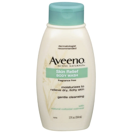 Aveeno Body Wash Skin Relief Liquid 12 oz. Bottle Unscented 1 Count