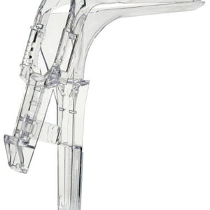 Mckesson Vaginal Speculum Graves Plastic Medium Double Blade Duckbill Disposable Pack of 10