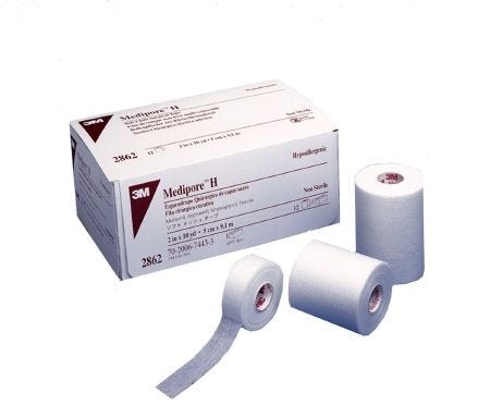Medipore H 2864 Soft Cloth Surgical Tape, 1 Roll