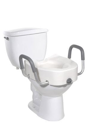 Drive 12013 Raised Toilet Seat 1 Each 14038866