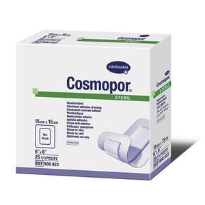 Cosmopore Sterile Adhesive Wound Dressing: 25 Count, 6