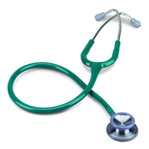 McKesson LUMEON Sprague Rappaport Stethoscope Teal 2-Tube 22 Inch Tube Double Sided Chestpiece, 1 Count