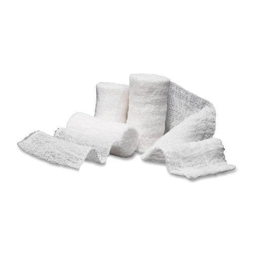 Caring Sterile Cotton Gauze Bandage Rolls: 100 Count