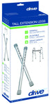 Drive 10108 Walker Extension Legs. 1 pair