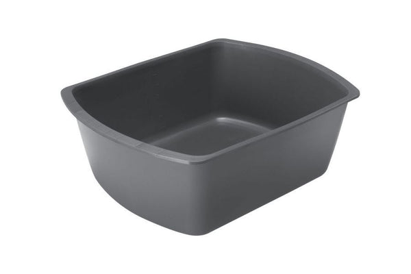 Medline Industries DYND80342 Rectangular plastic washbasin, graphite. Non-autoclavable and latex-free.Count of 1 85697163