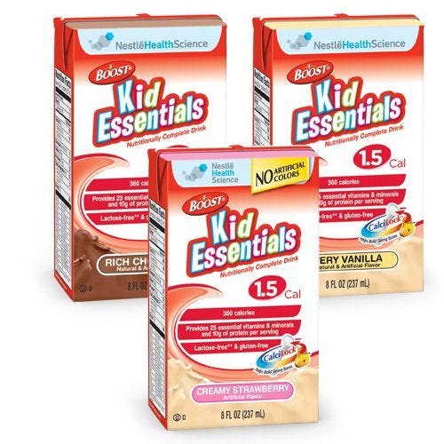 Boost Kid Essentilas 33590000 Pediatric Oral Supplement / Tube Feeding Formula, Case of 27 99849037