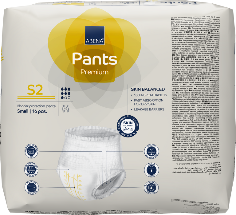 Abena Premium Pants Incontinence Brief 66347408